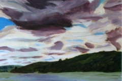 Clouds over Lake Louisa