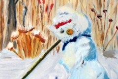Lopsided Snowman