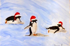 Playful Penguins